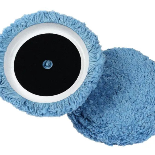 Полірувальний круг шовковий - Lake Country 100% Untwisted Wool / Blue Silk Polishing Pad 203 мм. (16-600) Полірувальний круг шовковий - Lake Country 100% Untwisted Wool / Blue Silk Polishing Pad 203 мм. (16-600)