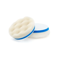 Полірувальний круг ультра м'який вафельний - Flexipads VIPER 90 мм. бежево-синій (VP380)