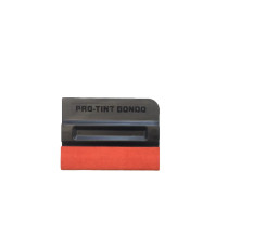 Ракель з мікрофибровою стрічкою, чорний CARIGHT squeegee with2 layer micro fiber felt TM-143P