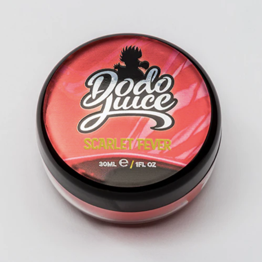 Гібридний віск для авто «теплих» кольорів Dodo Juice Scarlet Fever (30мл)