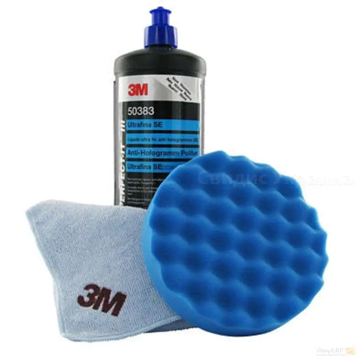 Полірувальний круг рифлений антиголограмный - 3M Perfect it™ III Hookit™ 150 мм. синій (50388) Полірувальний круг рифлений антиголограмный - 3M Perfect it™ III Hookit™ 150 мм. синій (50388)