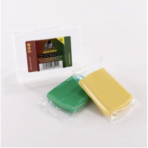 Набір із двох глин (делікатна та середньоабразивна) Dodo Juice Shear Genius