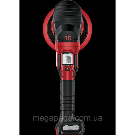 АКУМУЛЯТОРНА БЕЗЩІТКОВА ЕКСЦЕНТРИКОВА ПОЛІРУВАЛЬНА МАШИНА FLEX XFE 15 150 18.0-EC SET