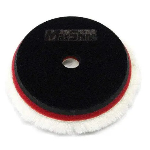 Полірувальний круг шерстяний - MaxShine Wool Cutting Pad 125 мм. (2064125R) Полірувальний круг шерстяний - MaxShine Wool Cutting Pad 125 мм. (2064125R)