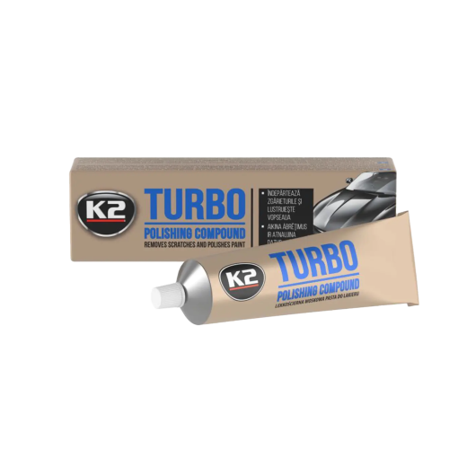 Для ручной полировки, с воском Полірувальна паста K2 Perfect Turbo Tempo Для ручной полировки, с воском Полірувальна паста K2 Perfect Turbo Tempo