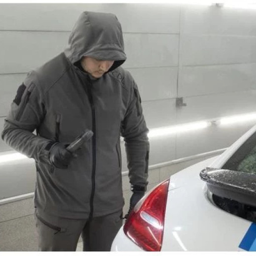 Демісезонна куртка для детейлінгу з капюшоном CDL Washer Jacket