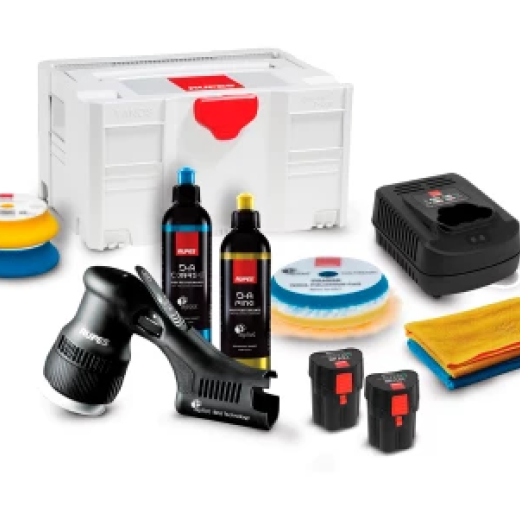 Полірувальна машина на акумуляторі з ексцентриковим приводом RUPES HLR75 Mini iBrid Polisher BETA Полірувальна машина на акумуляторі з ексцентриковим приводом RUPES HLR75 Mini iBrid Polisher BETA