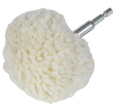 Полірувальний вовняної куля з адаптером - Lake Country Wool Ball 73 мм (81-103)