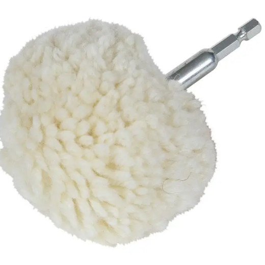 Полірувальний вовняної куля з адаптером - Lake Country Wool Ball 73 мм (81-103) Полірувальний вовняної куля з адаптером - Lake Country Wool Ball 73 мм (81-103)