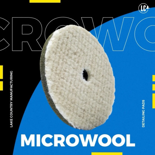 Полірувальний круг вовняний - Lake Country UDO Microwool Cutting Pad 125/150 мм. бежевий (25-0100) Полірувальний круг вовняний - Lake Country UDO Microwool Cutting Pad 125/150 мм. бежевий (25-0100)