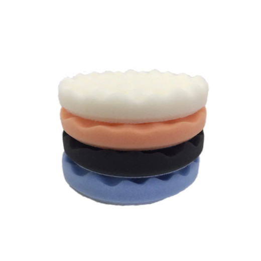 Полірувальний круг рифлений абразивний - Lake Country Waffle Pro White Compounding Foam 125 мм (WP-6255-130MM) Полірувальний круг рифлений абразивний - Lake Country Waffle Pro White Compounding Foam 125 мм (WP-6255-130MM)